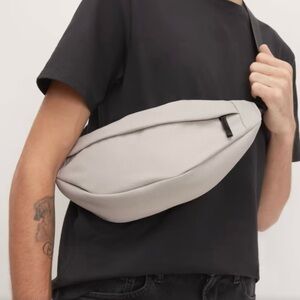 Everlane Renew Transit Gray Crossbody Bag